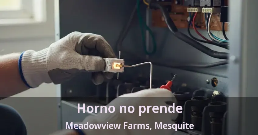 Horno no prende Meadowview Farms, Mesquite - TX Horno no prende Meadowview Farms, Mesquite - TX