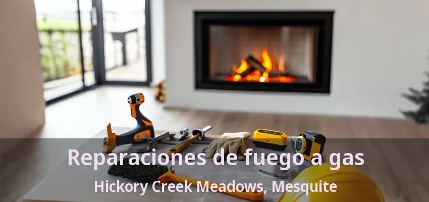 Reparaciones de fuego a gas Hickory Creek Meadows, Mesquite - TX