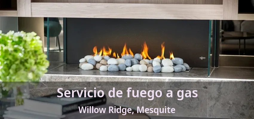 Servicio de fuego a gas Willow Ridge, Mesquite - TX Servicio de fuego a gas Willow Ridge, Mesquite - TX