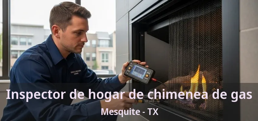 Inspector de hogar de chimenea de gas Mesquite - TX