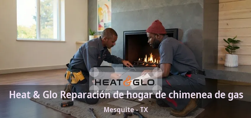 Heat & Glo Reparación de hogar de chimenea de gas Mesquite - TX