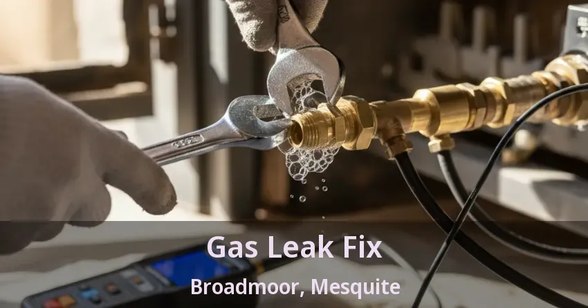 Gas Leak Fix Broadmoor, Mesquite - TX Gas Leak Fix Broadmoor, Mesquite - TX
