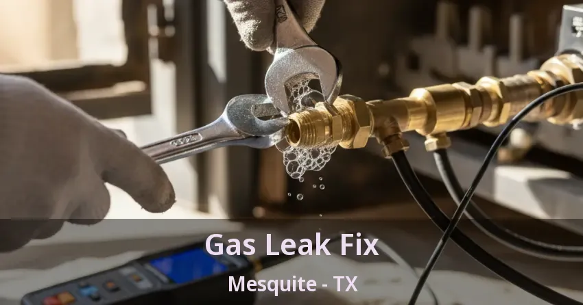 Gas Leak Fix Mesquite - TX