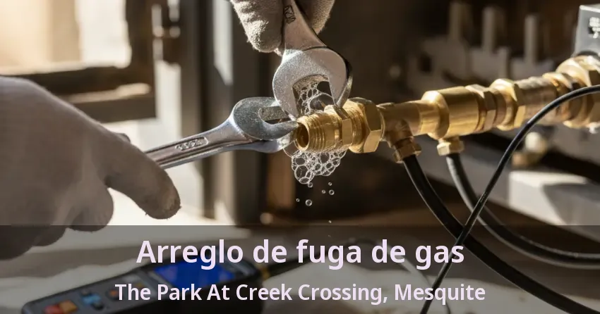 Arreglo de fuga de gas The Park At Creek Crossing, Mesquite - TX