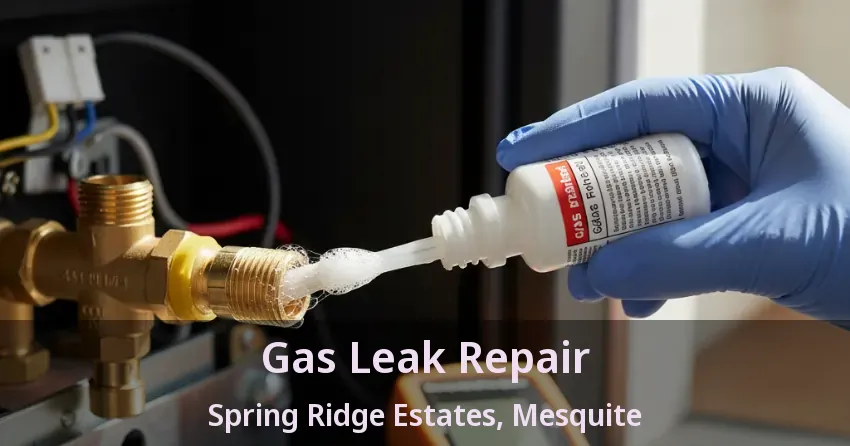 Gas Leak Repair Spring Ridge Estates, Mesquite - TX Gas Leak Repair Spring Ridge Estates, Mesquite - TX