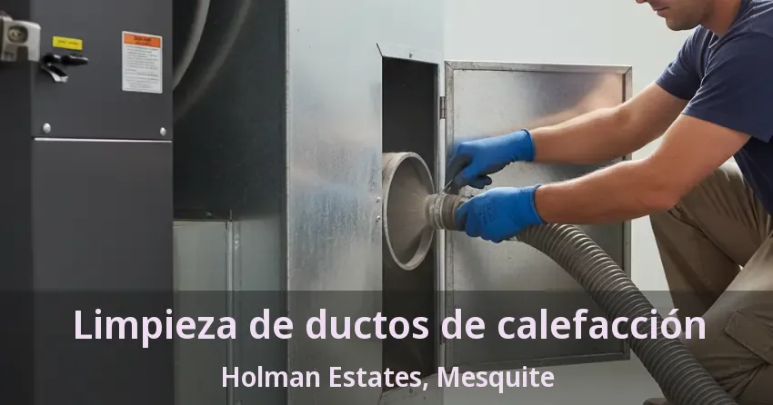 Limpieza de ductos de calefacción Holman Estates, Mesquite - TX