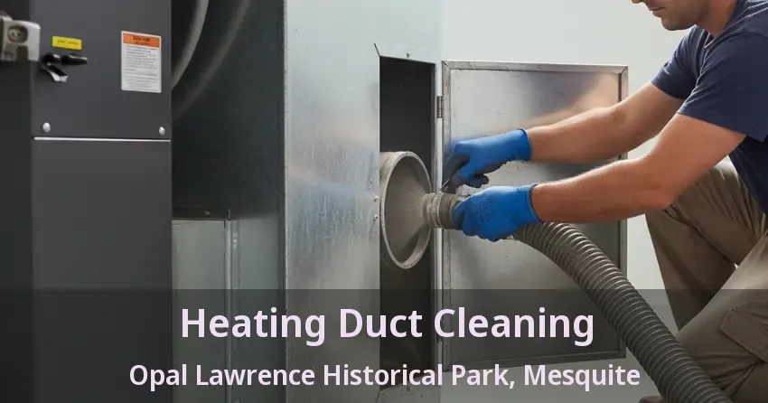 Heating Duct Cleaning Opal Lawrence Historical Park, Mesquite - TX