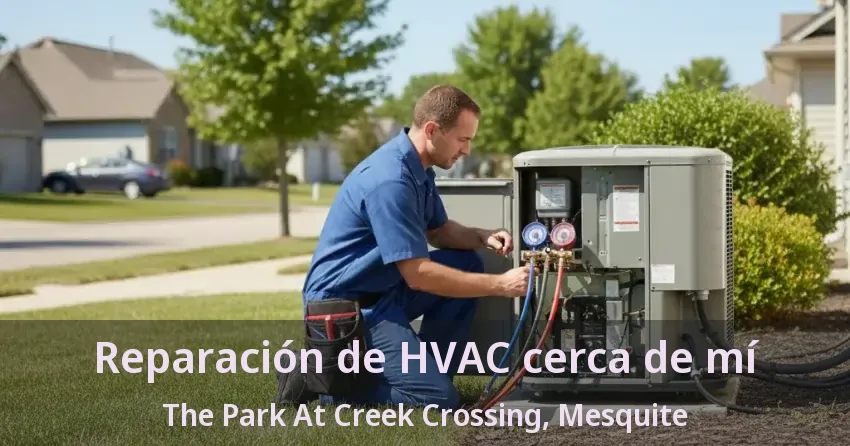 Reparación de HVAC cerca de mí The Park At Creek Crossing, Mesquite - TX