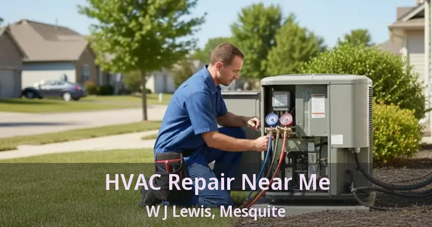 HVAC Repair Near Me W J Lewis, Mesquite - TX HVAC Repair Near Me W J Lewis, Mesquite - TX