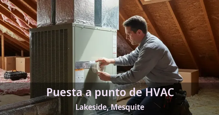 Puesta a punto de HVAC Lakeside, Mesquite - TX