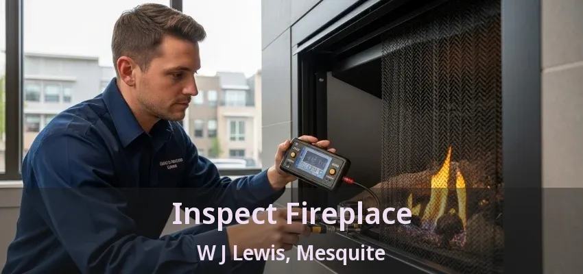Inspect Fireplace W J Lewis, Mesquite - TX Inspect Fireplace W J Lewis, Mesquite - TX
