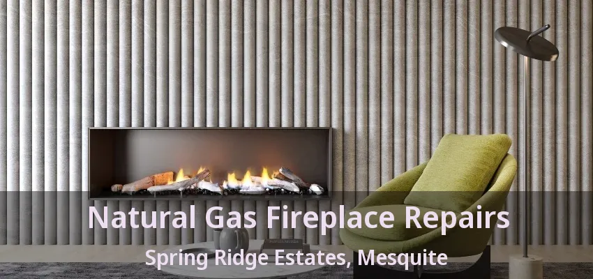 Natural Gas Fireplace Repairs Spring Ridge Estates, Mesquite - TX