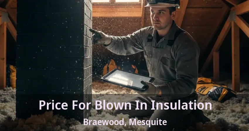 Price For Blown In Insulation Braewood, Mesquite - TX Price For Blown In Insulation Braewood, Mesquite - TX