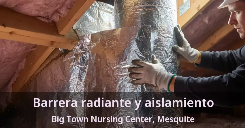 Barrera radiante y aislamiento Big Town Nursing Center, Mesquite - TX Barrera radiante y aislamiento Big Town Nursing Center, Mesquite - TX