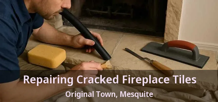Repairing Cracked Fireplace Tiles Original Town, Mesquite - TX Repairing Cracked Fireplace Tiles Original Town, Mesquite - TX