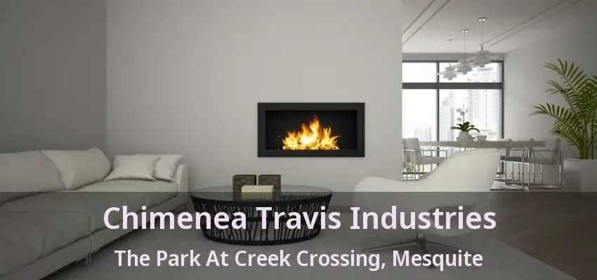 Chimenea Travis Industries The Park At Creek Crossing, Mesquite - TX