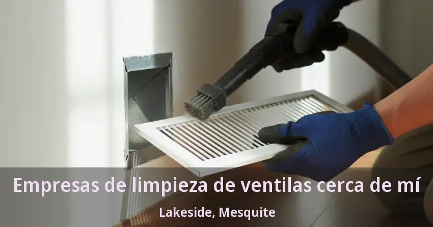 Empresas de limpieza de ventilas cerca de mí Lakeside, Mesquite - TX